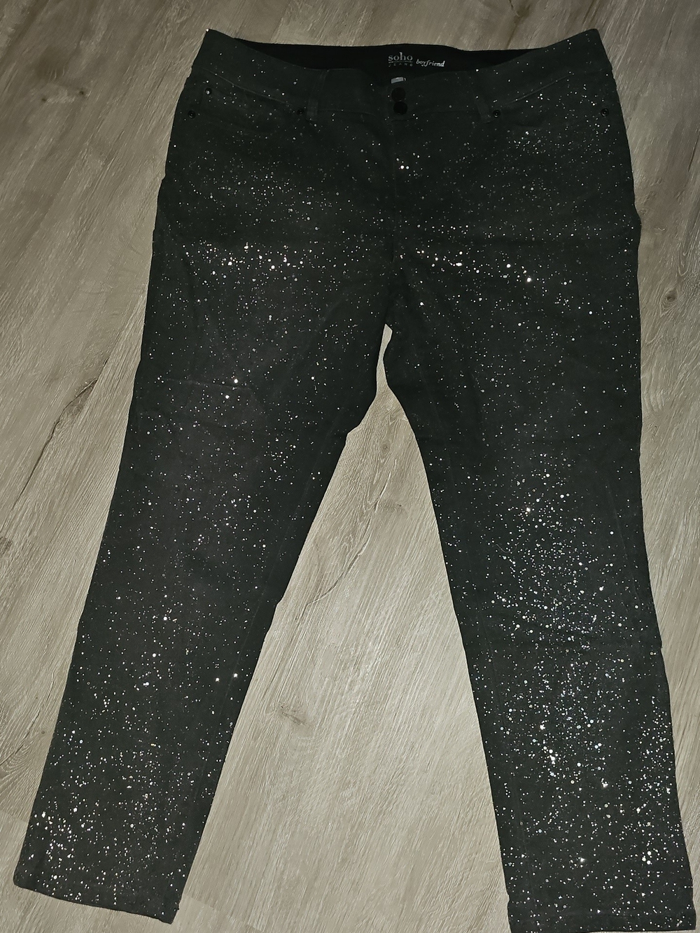 Soho Sparkle Black Women’s Jeans